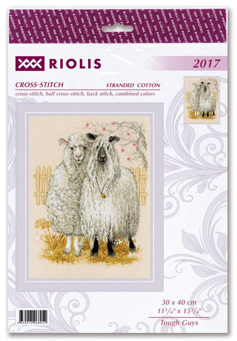 Tough Guys. Cross Stitch kit by RIOLIS Ref. no.: 2017