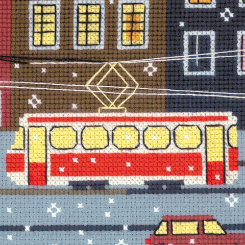 Tram Route - Cross Stitch Kit from RIOLIS Ref. no.:1489