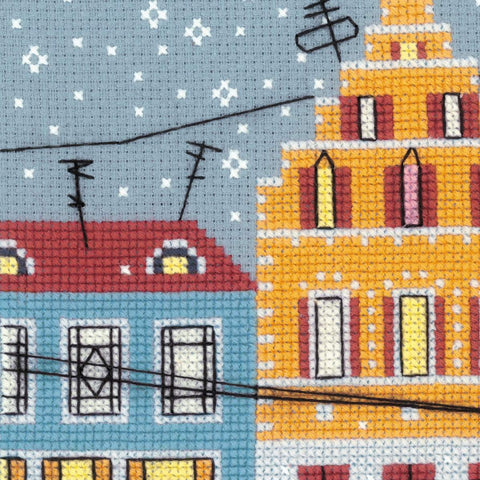 Tram Route - Cross Stitch Kit from RIOLIS Ref. no.:1489