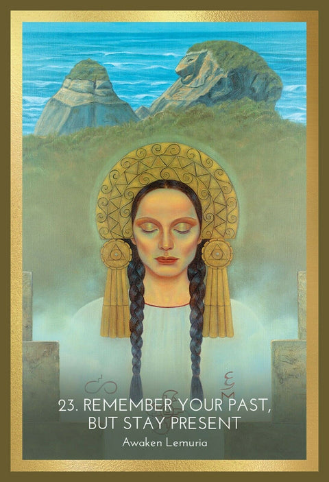 Transcendent Journeys Oracle Cards Blue Angel