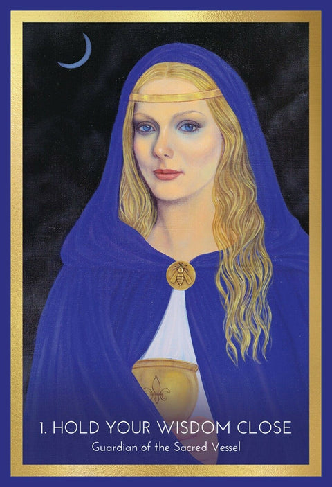 Transcendent Journeys Oracle Cards Blue Angel