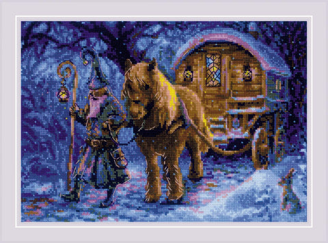 Travelling Sorcerer cross stitch kit by RIOLIS Ref. no.: 1942