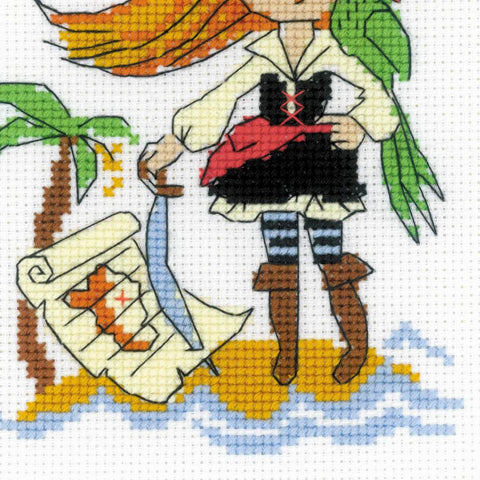 Treasure Island - Cross Stitch Kit from RIOLIS Ref. no.:HB163