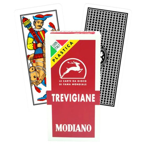 Trevigiane plastic 100pct plastic Tarot cards Modiano