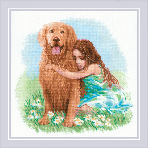 True Friend. Cross Stitch kit by RIOLIS Ref. no.: 2158