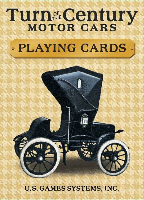 Turn Of The Century Motor Cars Playing Cards Us Games Systems