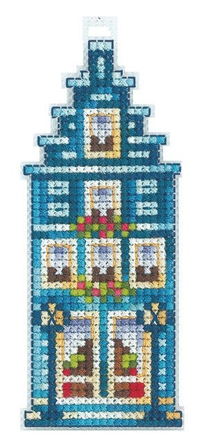 Turquoise House SAND-15 - Cross Stitch Kit by Andriana