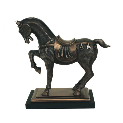 Bronze War Horse Statue