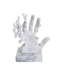 Pixel Hand Statue