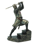 Medieval Crusader Knight Statue
