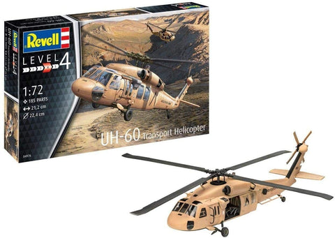 UH-60 Transport Helicopter - Plastic Modelling Kit By Revell