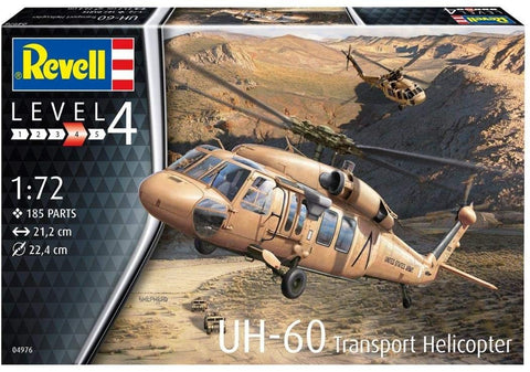 UH-60 Transport Helicopter - Plastic Modelling Kit By Revell