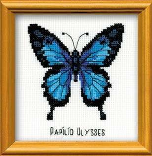 Ulysses Butterfly  - Cross Stitch Kit from RIOLIS Ref. no.:HB095