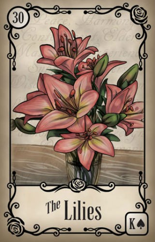 Under The Roses Lenormand cards US Games Systems