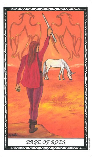 Unicorn Tarot cards US Games Systems
