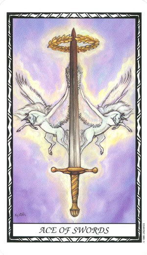 Unicorn Tarot cards US Games Systems