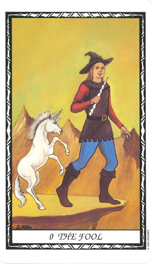 Unicorn Tarot cards US Games Systems