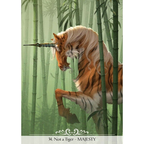 Unicorns Oracle cards Lo Scarabeo