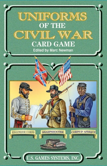 Uniforms of the Civil War playing card game