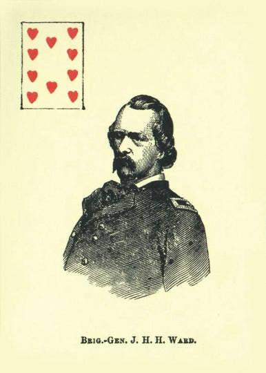 Union Generals playing cards