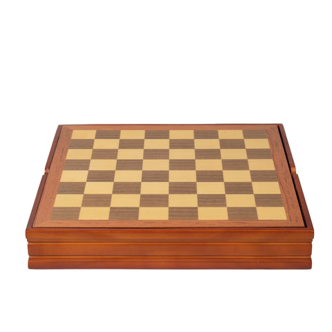 Unique MEDIEVAL Chess Set with wooden Chess Board/Box