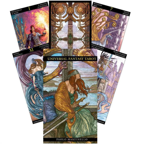 Universal Fantasy Tarot Cards Lo Scarabeo