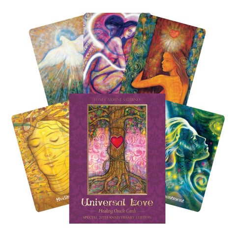 Universal Love Oracle cards Special 20th Anniversary edition Blue Angel