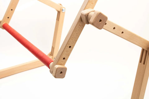 Universal Embroidery Stand with Frame, 30 x 40 cm, Oak and Linden Wood, for Chair or Bed, Luca-S