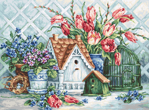 Unusial little corner SB2395 - Cross Stitch Kit