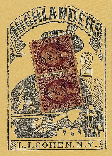 The 1864 Highlanders playing cards