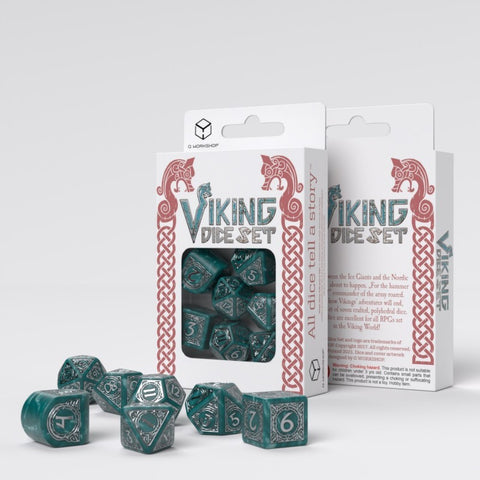 Viking Modern Dice Set Mjolnir