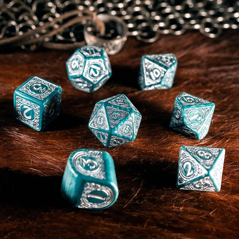 Viking Modern Dice Set Mjolnir