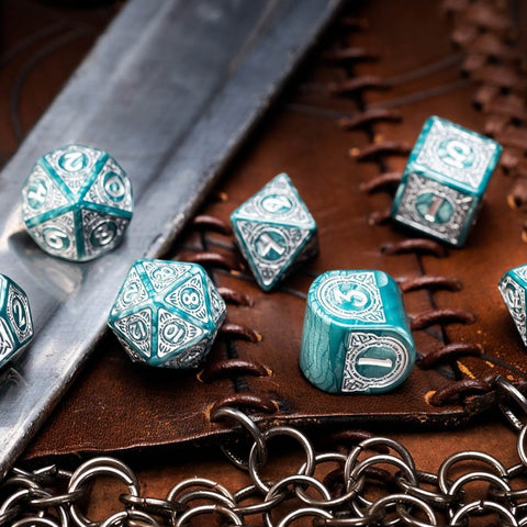 Viking Modern Dice Set Mjolnir