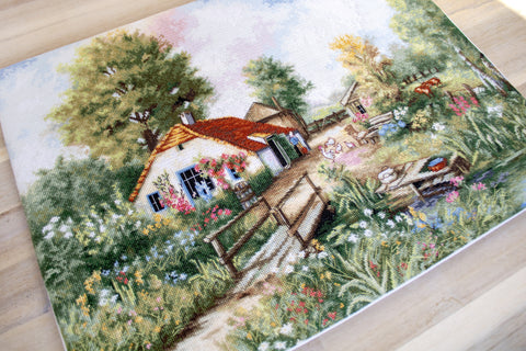 Village Landscape SBU4011 - Cross Stitch Kit