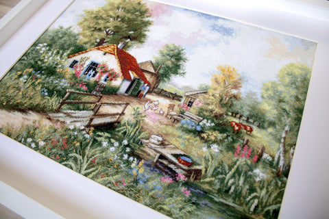 Village Landscape SBU4011 - Cross Stitch Kit