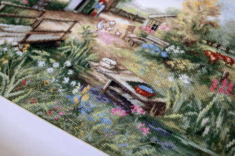 Village Landscape SBU4011 - Cross Stitch Kit