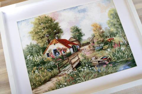 Village Landscape SBU4011 - Cross Stitch Kit