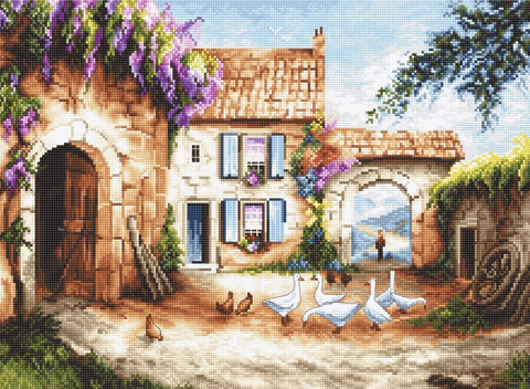 Village SLETI902 - Cross Stitch Kit