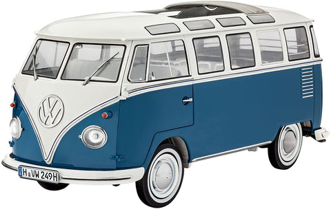 Volkswagen T1 Samba Bus - Plastic Modelling Kit By Revell