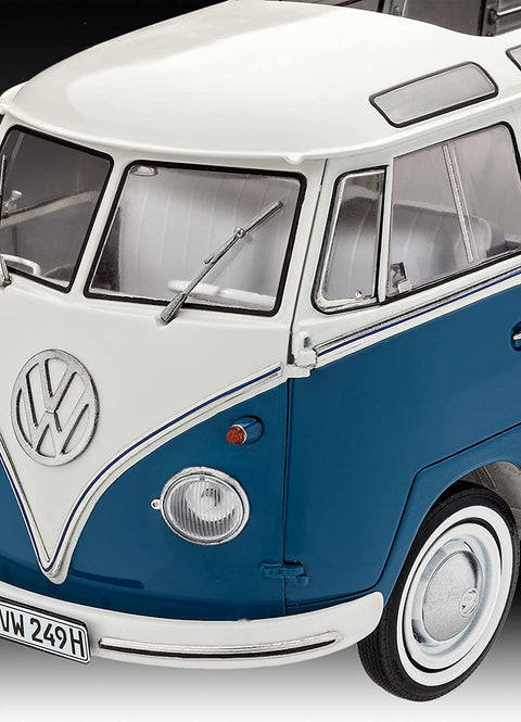 Volkswagen T1 Samba Bus - Plastic Modelling Kit By Revell