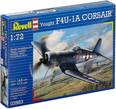 Vought F4U-1D Corsair - Plastic Modelling Kit By Revell