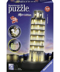 3D Puzzle Pizza Tower With Lights
