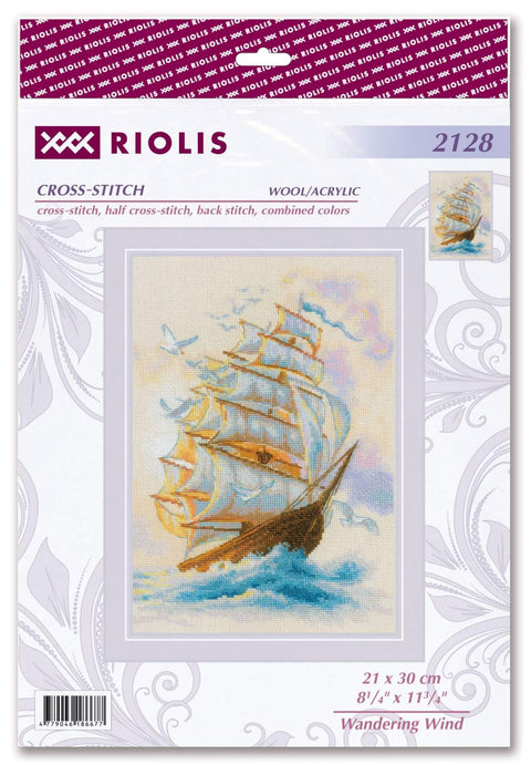 Wandering Wind. Cross Stitch kit by RIOLIS Ref. no.: 2128