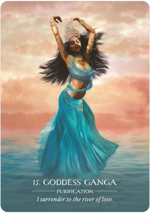 Water Temple Oracle Cards Blue Angel