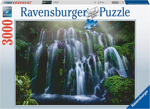 Waterfall on Bali 3000 Piece Puzzle