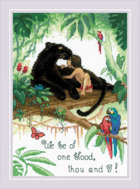 We be of one blood. Cross Stitch kit by RIOLIS Ref. no.: 1987