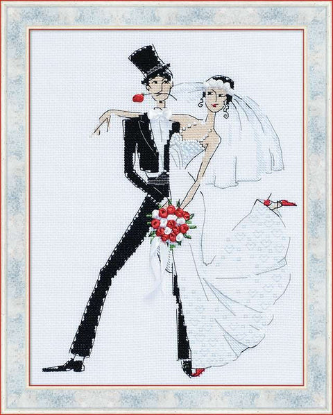 Wedding Tango  - Cross Stitch Kit from RIOLIS Ref. no.:1179