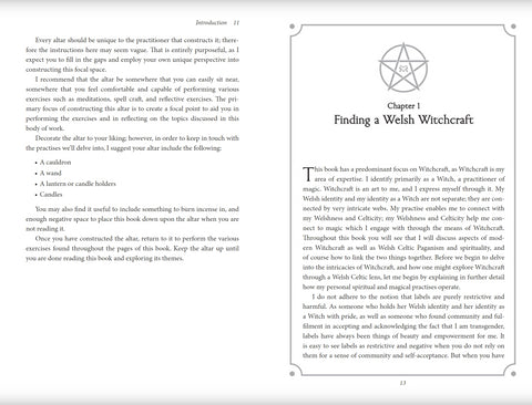 Welsh Witchcraft book Llewellyn