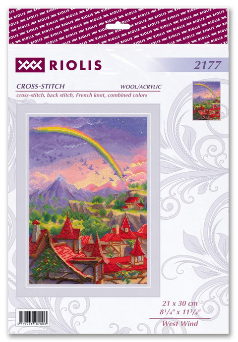 West Wind. Cross Stitch kit by RIOLIS Ref. no.: 2177