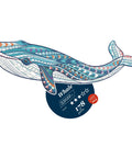 Whale - unique WOODEN puzzle 178 pcs
